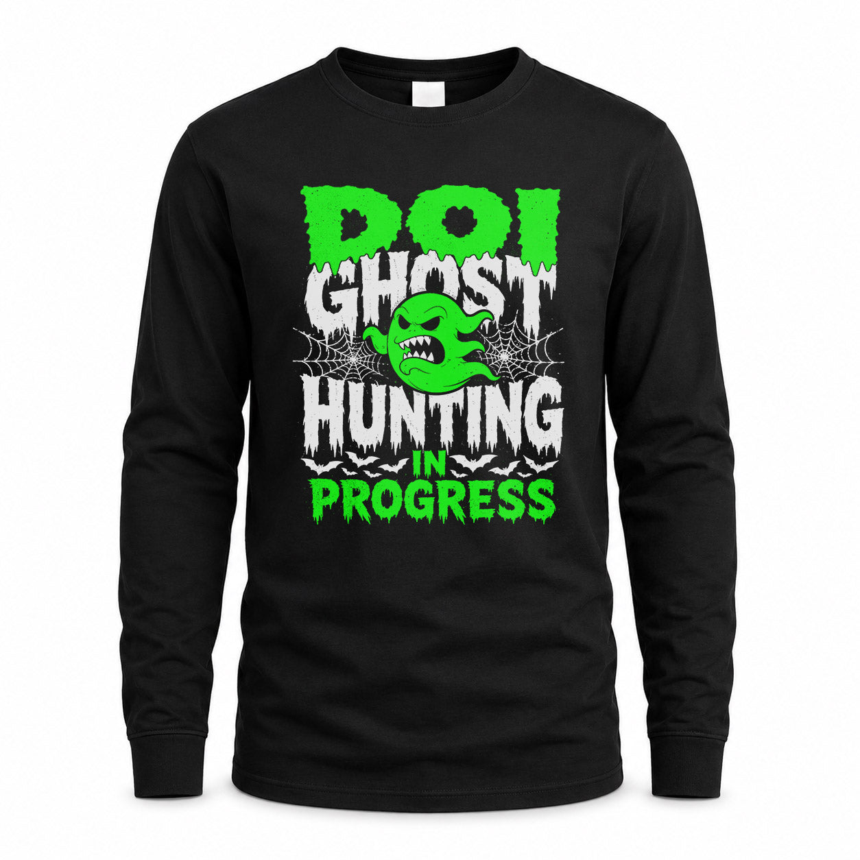 DOI HW22-K06-109 - NAME Ghost Hunting In Progress Personalized Halloween Shirt