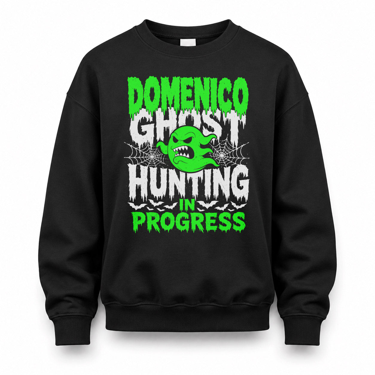 DOMENICO HW22-K06-109 - NAME Ghost Hunting In Progress Personalized Halloween Shirt