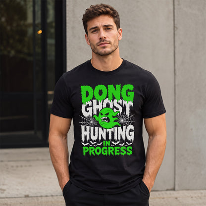 DONG HW22-K06-109 - NAME Ghost Hunting In Progress Personalized Halloween Shirt