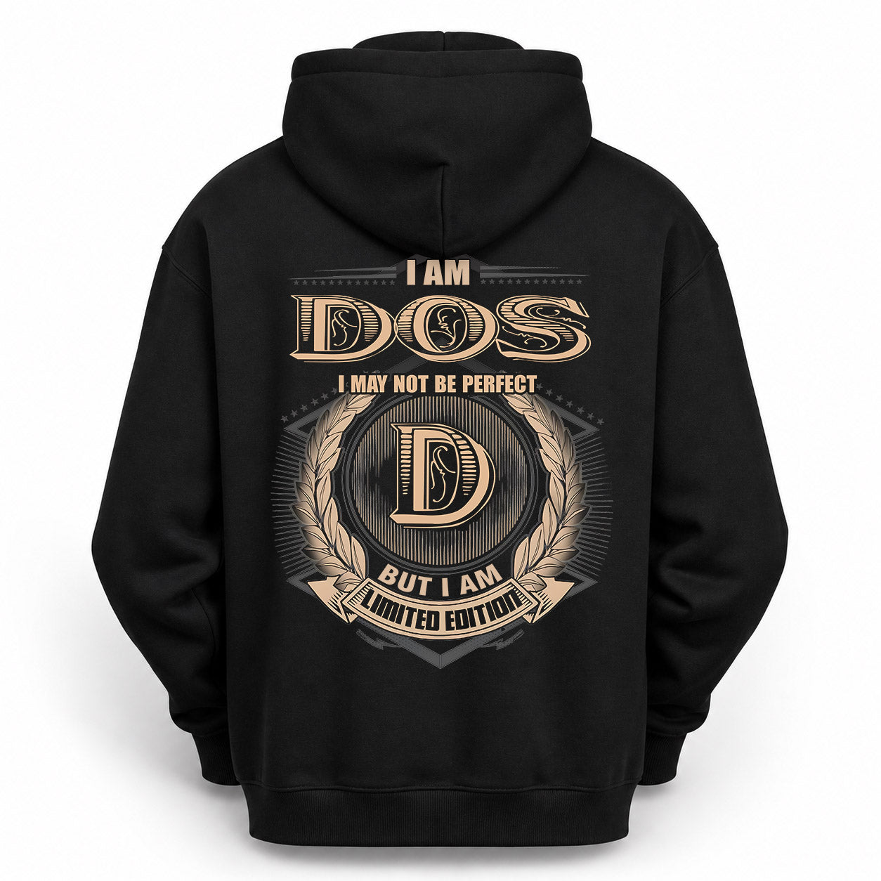 DOS PH55-T25-Personalized Name Quote Apparel “I Am NAME May Not Be Perfect But I Am Limited Edition”