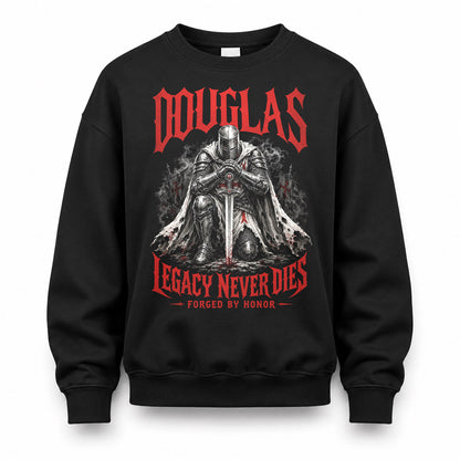 DOUGLAS HS90-K04-109 - NAME Legacy Never Dies Forged By Honor Personalized Knight