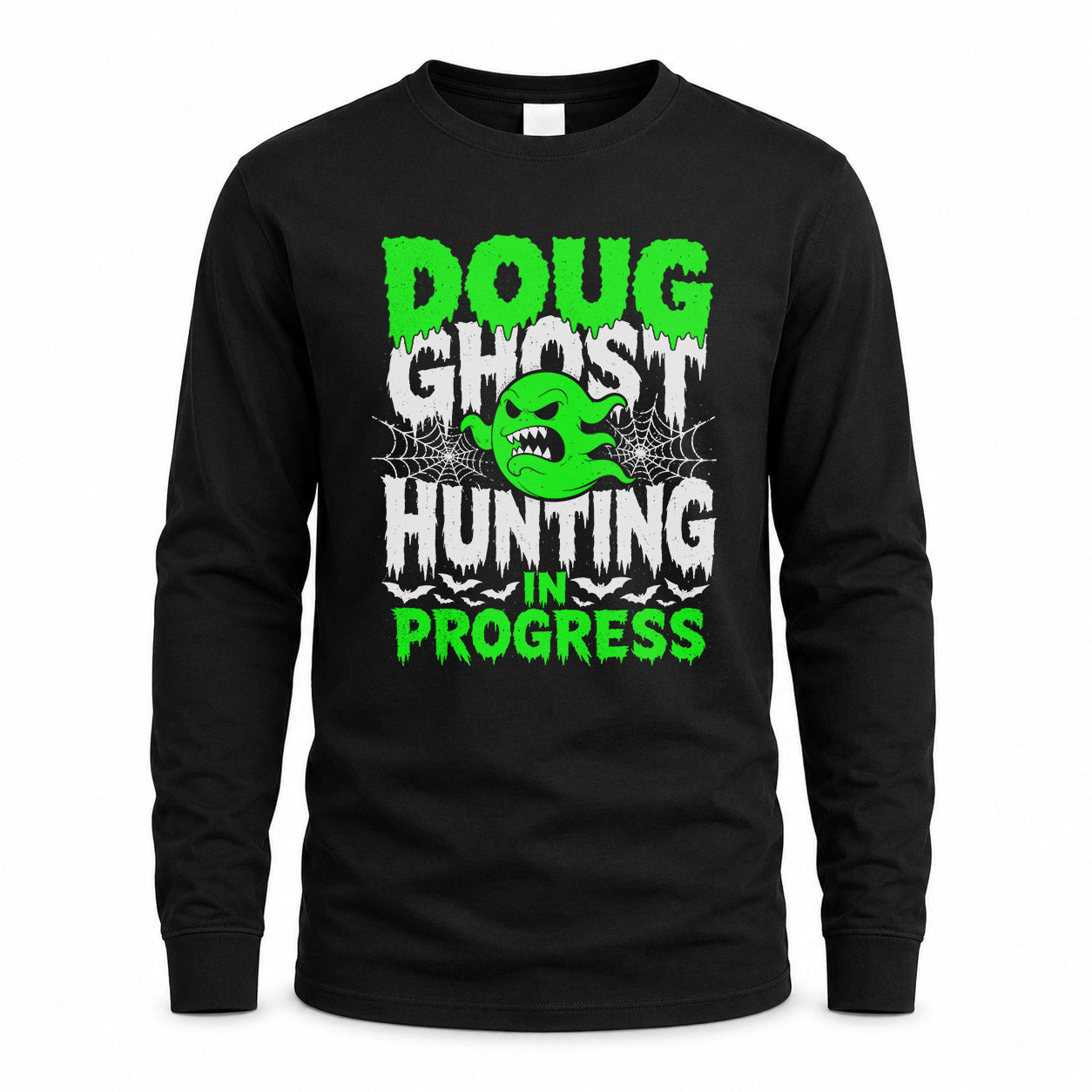 DOUG HW22-K06-109 - NAME Ghost Hunting In Progress Personalized Halloween Shirt