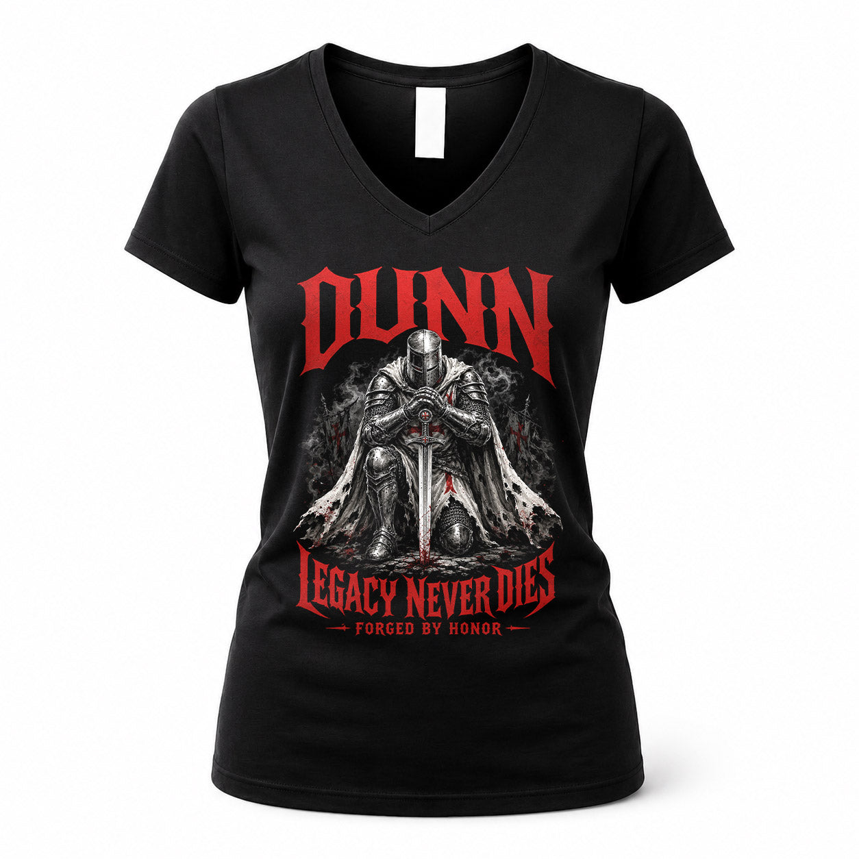 DUNN HS90-K04-109 - NAME Legacy Never Dies Forged By Honor Personalized Knight