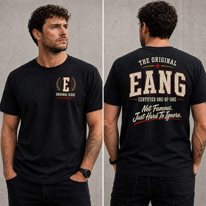 EANG W68-F2-168 – Personalized Original Issue Apparel “The Original NAME Certified One-of-One"