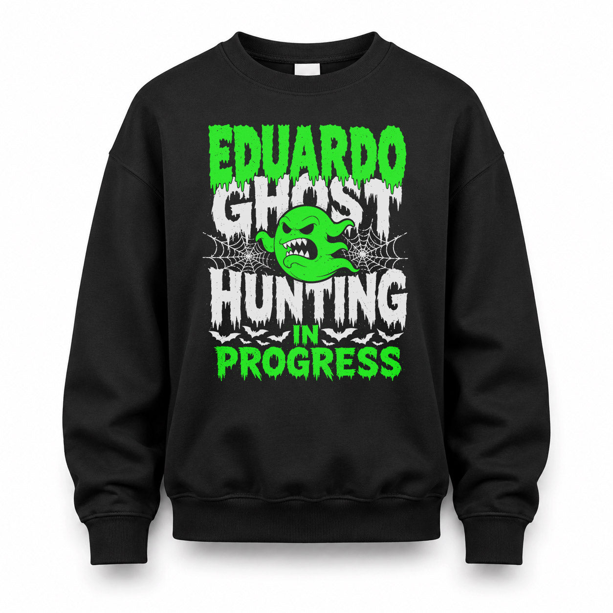 EDUARDO HW22-K06-109 - NAME Ghost Hunting In Progress Personalized Halloween Shirt