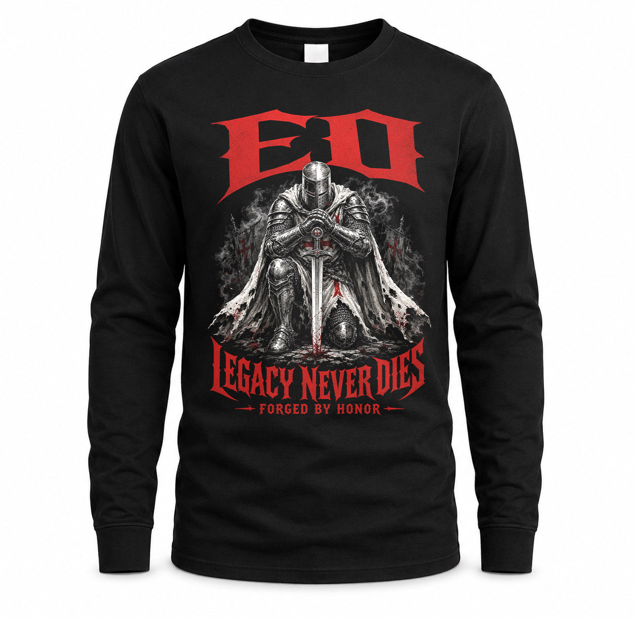 ED HS90-K04-109 - NAME Legacy Never Dies Forged By Honor Personalized Knight