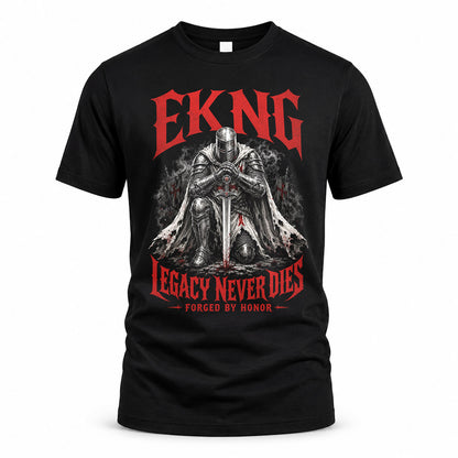 EKNG HS90-K04-109 - NAME Legacy Never Dies Forged By Honor Personalized Knight