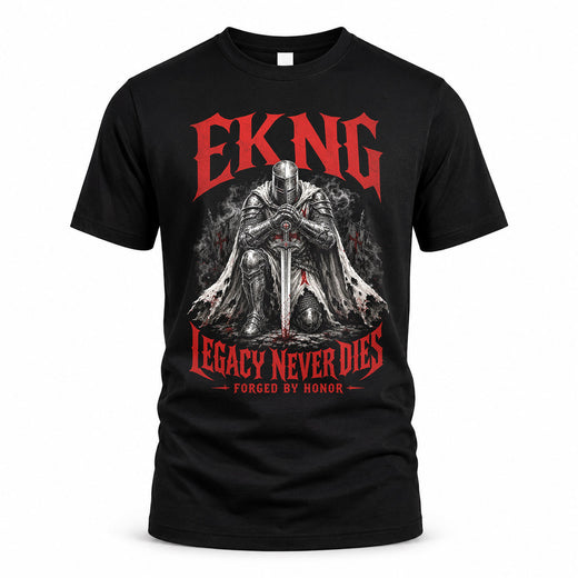 EKNG HS90-K04-109 - NAME Legacy Never Dies Forged By Honor Personalized Knight