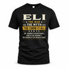 ELI TM90-K04-125 - NAME Legendary Know-It-All Personalized Funny Shirt