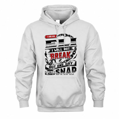 ELI HP28-K4-129 – Personalized Name Quote T-Shirt “I Will Not Break, But One Day I Will Snap”