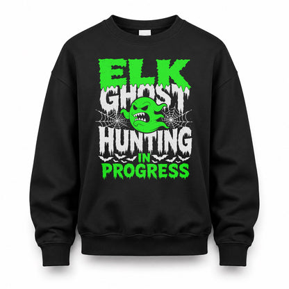 ELK HW22-K06-109 - NAME Ghost Hunting In Progress Personalized Halloween Shirt