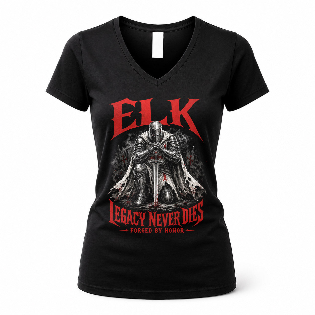 ELK HS90-K04-109 - NAME Legacy Never Dies Forged By Honor Personalized Knight