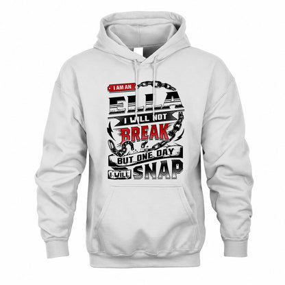 ELLA HP28-K4-129 – Personalized Name Quote T-Shirt “I Will Not Break, But One Day I Will Snap”