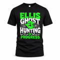 ELLIS HW22-K06-109 - NAME Ghost Hunting In Progress Personalized Halloween Shirt