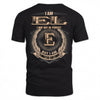 EL PH55-T25-Personalized Name Quote Apparel “I Am NAME May Not Be Perfect But I Am Limited Edition”