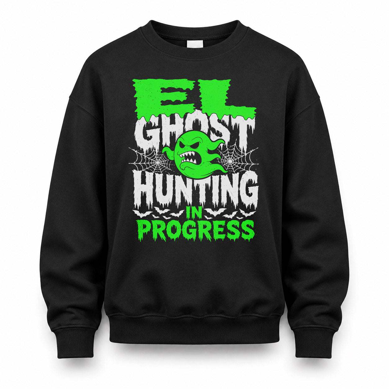 EL HW22-K06-109 - NAME Ghost Hunting In Progress Personalized Halloween Shirt