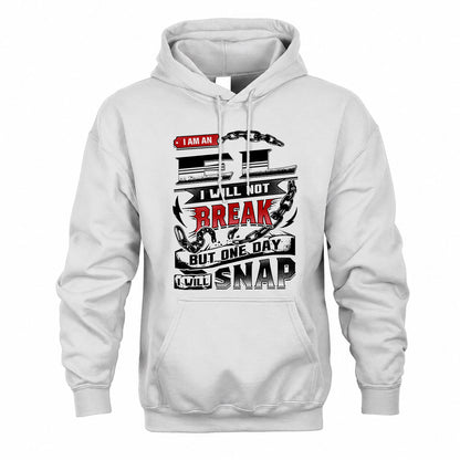 EL HP28-K4-129 – Personalized Name Quote T-Shirt “I Will Not Break, But One Day I Will Snap”