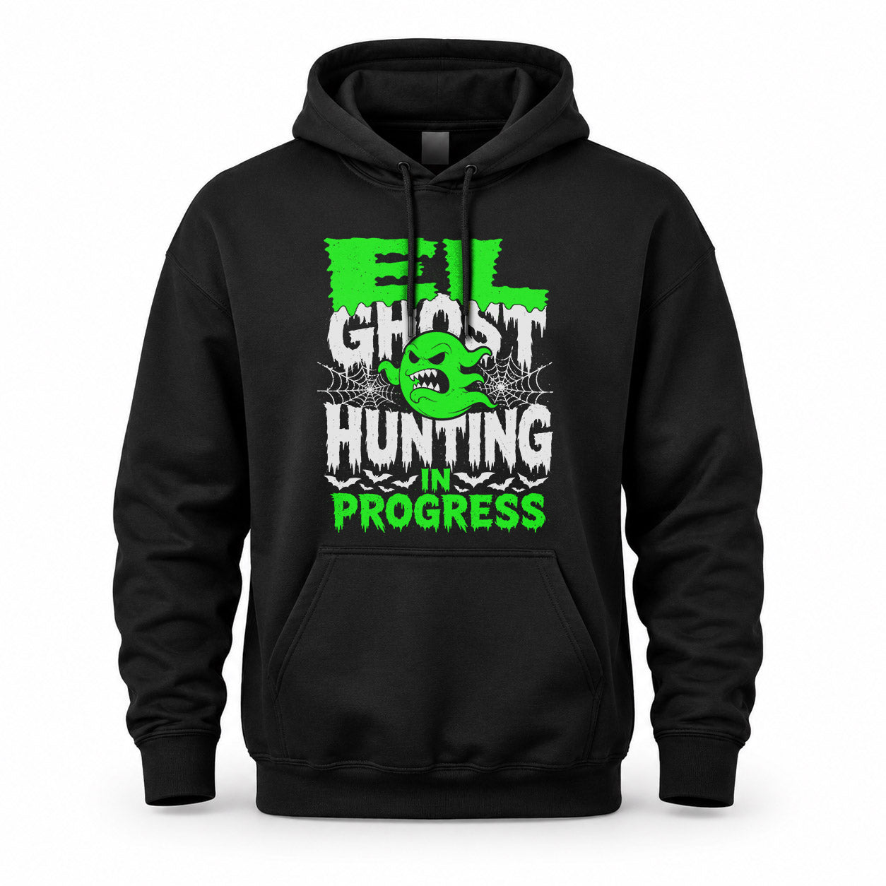 EL HW22-K06-109 - NAME Ghost Hunting In Progress Personalized Halloween Shirt