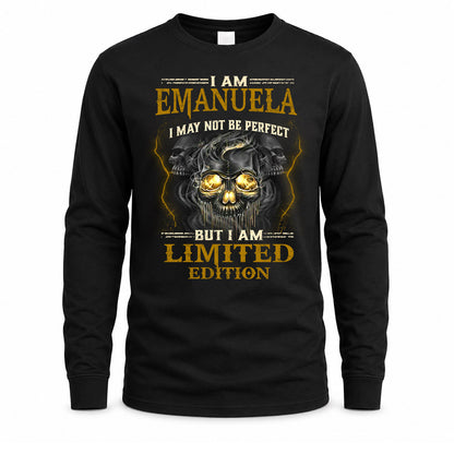 EMANUELA LM66-K04-125 - NAME NAME I May Not Be Perfect But I Am Limited Edition