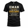 EMAN TM90-K04-125 - NAME Legendary Know-It-All Personalized Funny Shirt