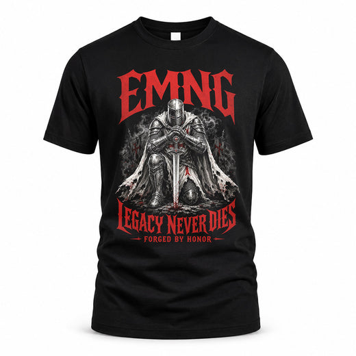 EMNG HS90-K04-109 - NAME Legacy Never Dies Forged By Honor Personalized Knight