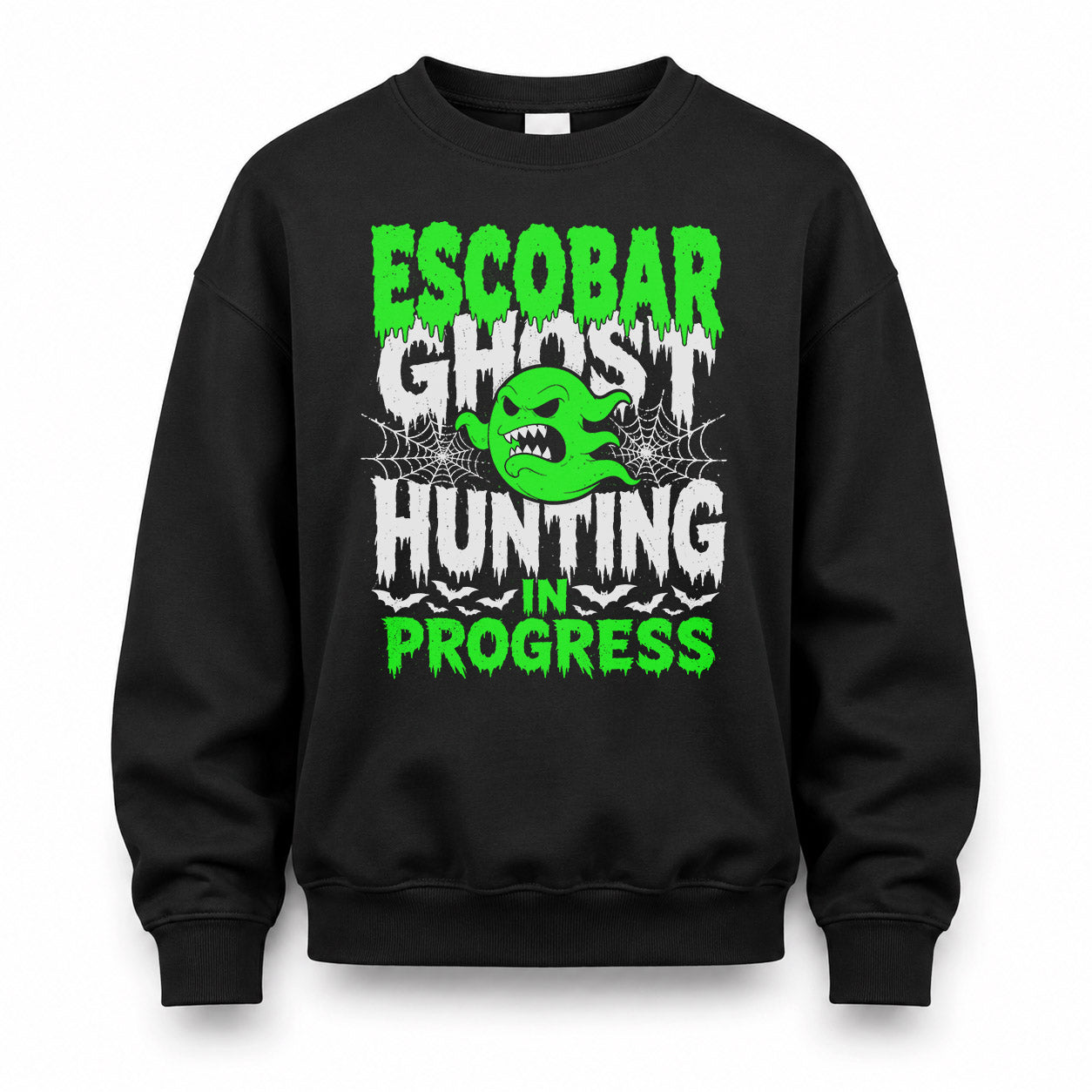 ESCOBAR HW22-K06-109 - NAME Ghost Hunting In Progress Personalized Halloween Shirt
