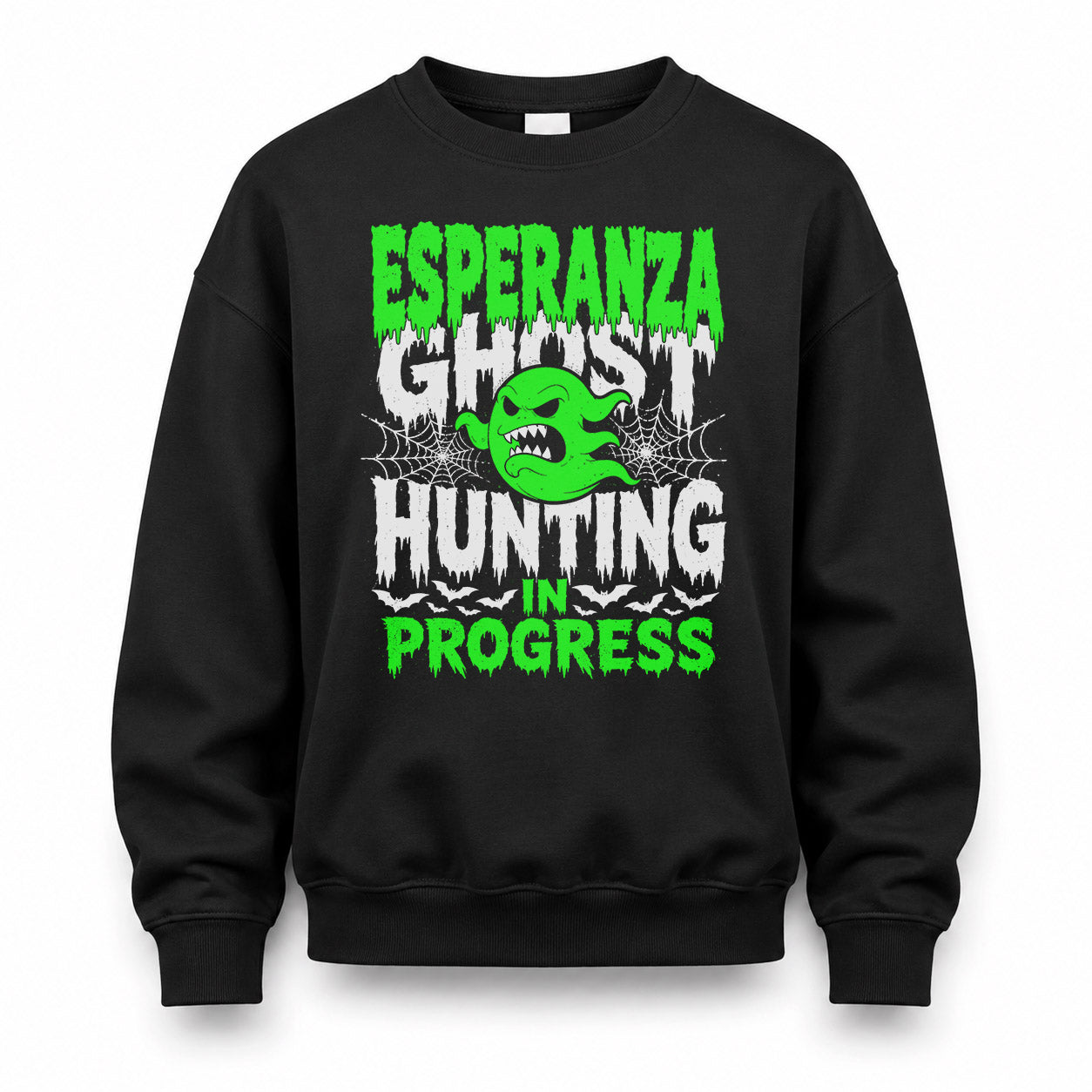 ESPERANZA HW22-K06-109 - NAME Ghost Hunting In Progress Personalized Halloween Shirt