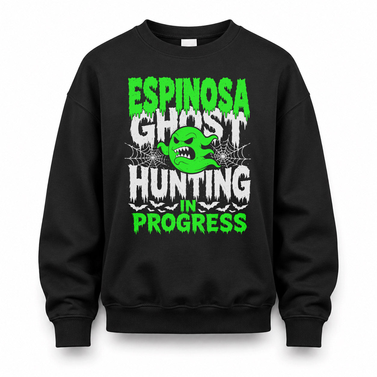 ESPINOSA HW22-K06-109 - NAME Ghost Hunting In Progress Personalized Halloween Shirt