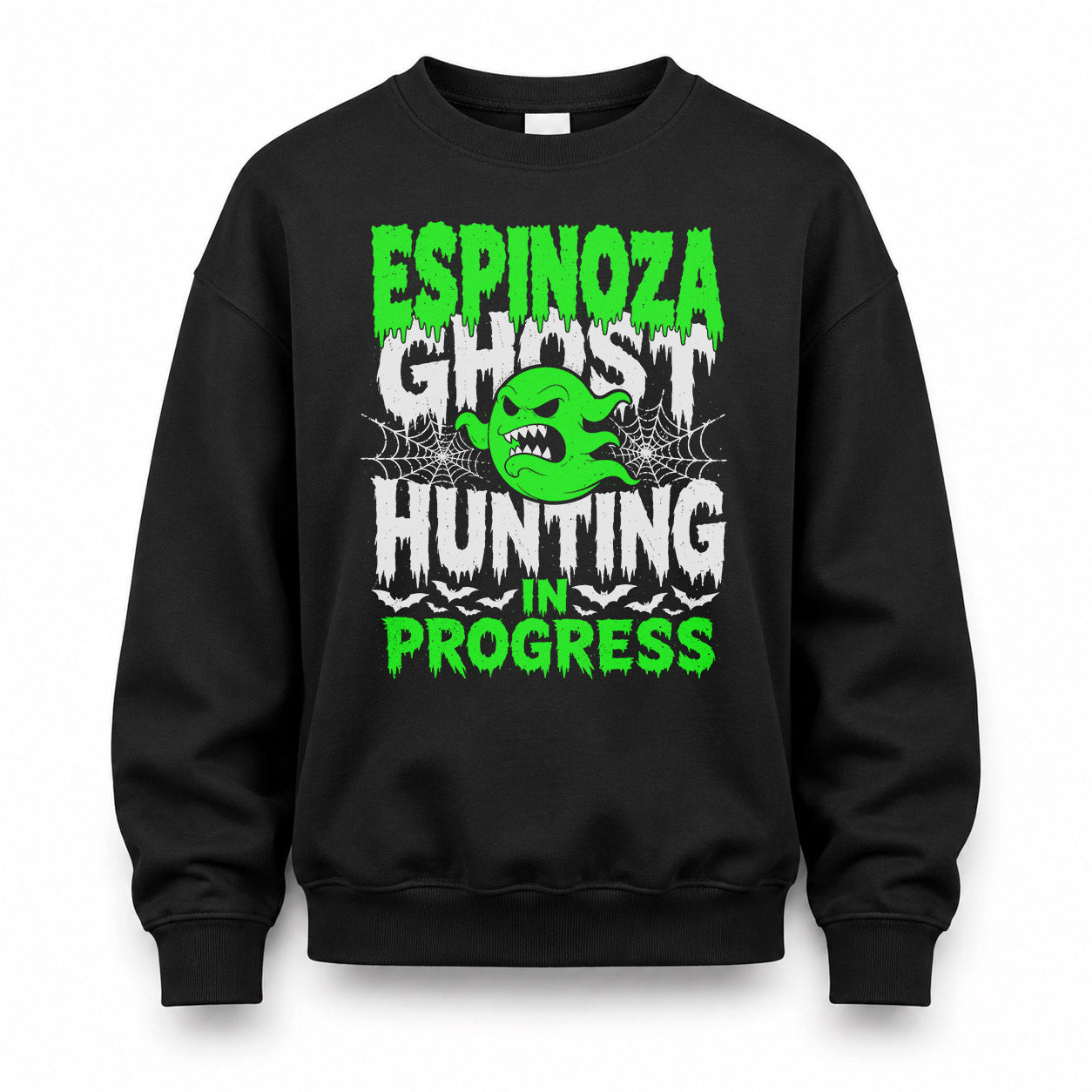 ESPINOZA HW22-K06-109 - NAME Ghost Hunting In Progress Personalized Halloween Shirt