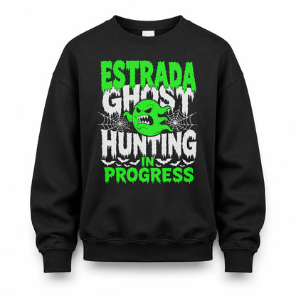 ESTRADA HW22-K06-109 - NAME Ghost Hunting In Progress Personalized Halloween Shirt