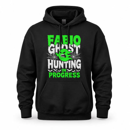 FABIO HW22-K06-109 - NAME Ghost Hunting In Progress Personalized Halloween Shirt