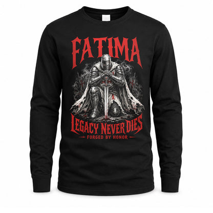 FATIMA HS90-K04-109 - NAME Legacy Never Dies Forged By Honor Personalized Knight