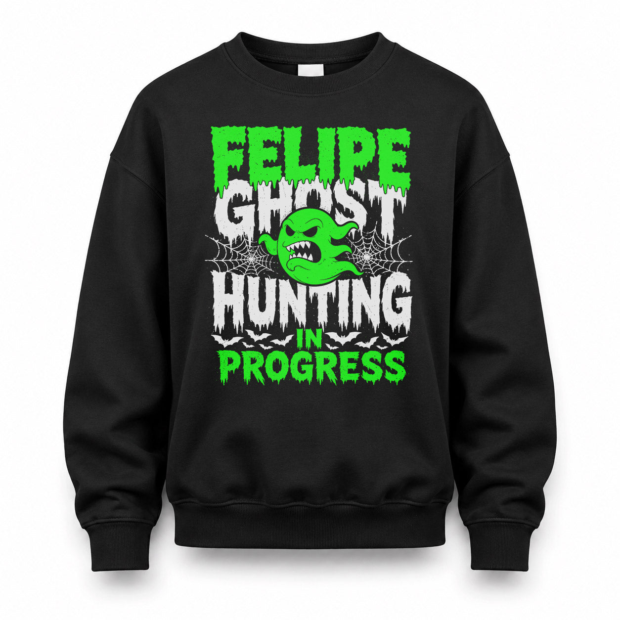 FELIPE HW22-K06-109 - NAME Ghost Hunting In Progress Personalized Halloween Shirt