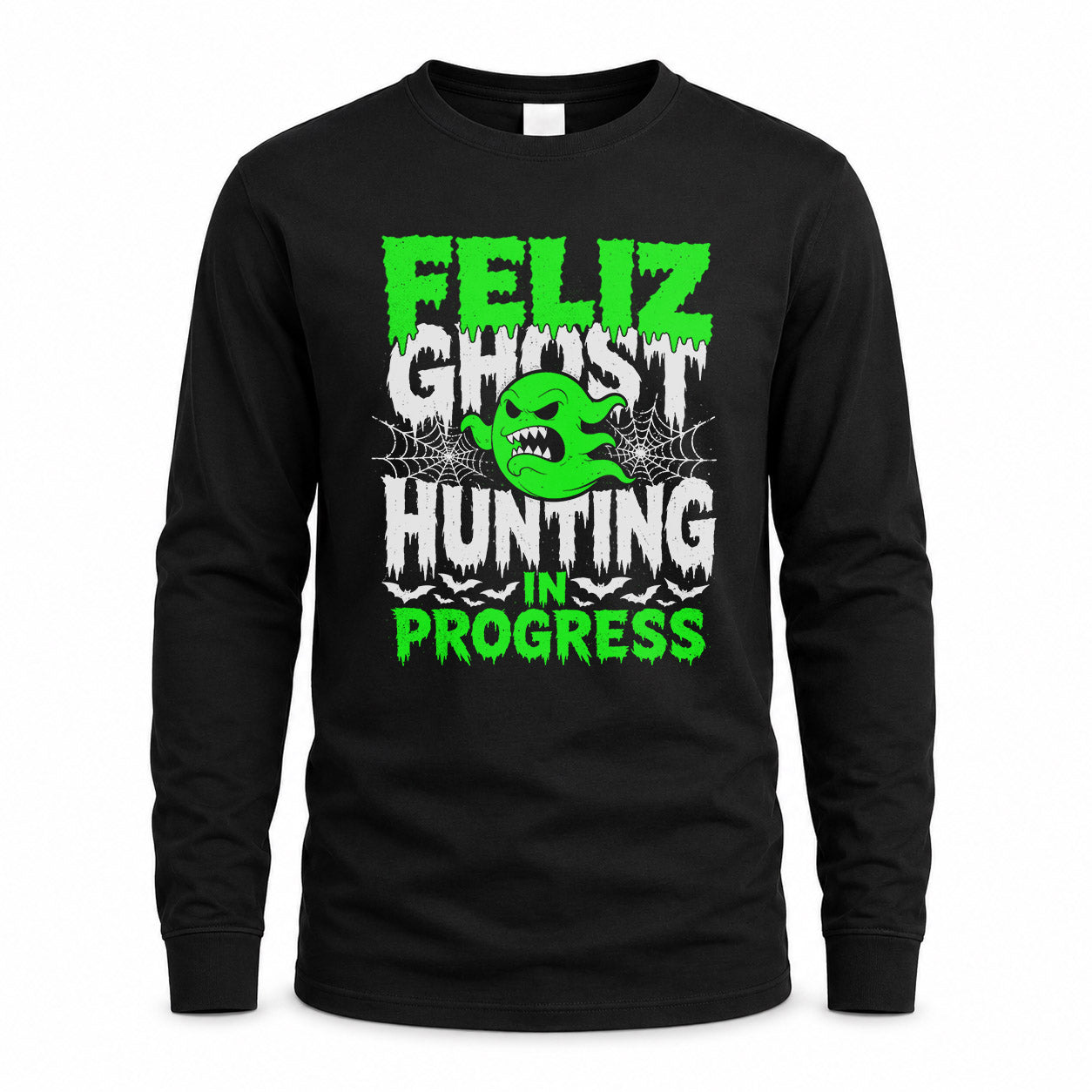 FELIZ HW22-K06-109 - NAME Ghost Hunting In Progress Personalized Halloween Shirt