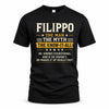 FILIPPO TM90-K04-125 - NAME Legendary Know-It-All Personalized Funny Shirt