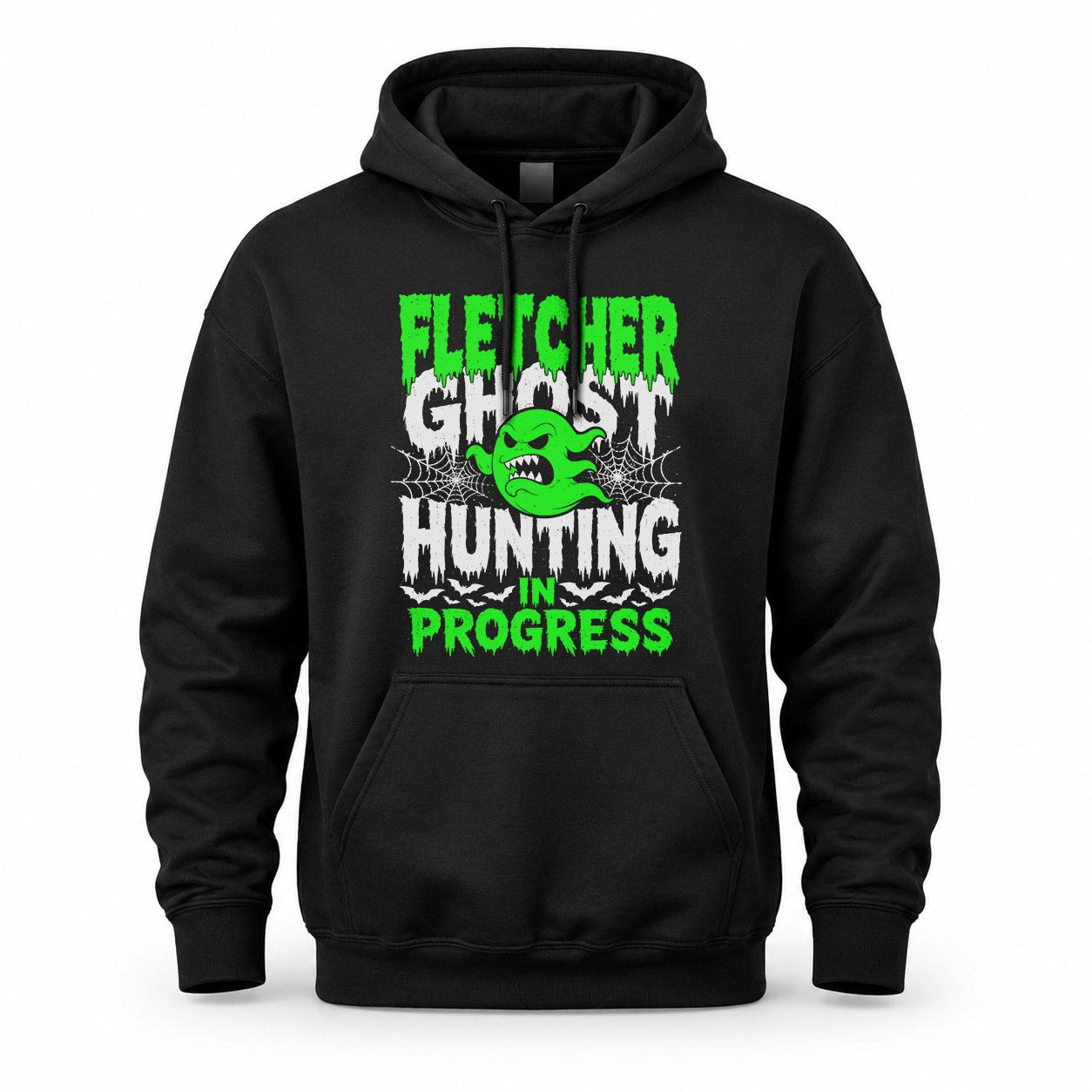 FLETCHER HW22-K06-109 - NAME Ghost Hunting In Progress Personalized Halloween Shirt