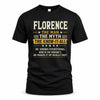 FLORENCE TM90-K04-125 - NAME Legendary Know-It-All Personalized Funny Shirt