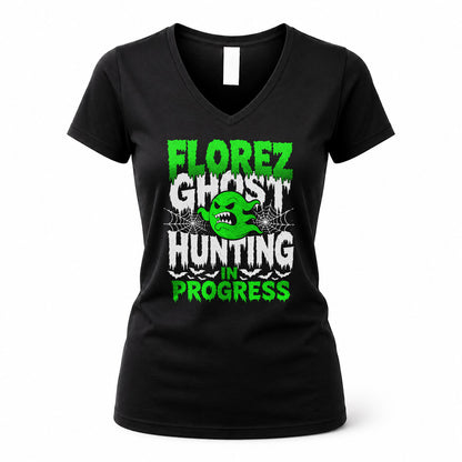FLOREZ HW22-K06-109 - NAME Ghost Hunting In Progress Personalized Halloween Shirt