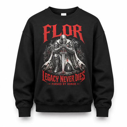 FLOR HS90-K04-109 - NAME Legacy Never Dies Forged By Honor Personalized Knight