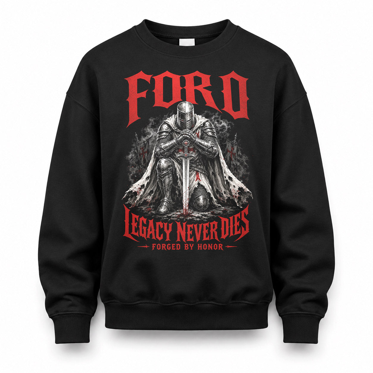 FORD HS90-K04-109 - NAME Legacy Never Dies Forged By Honor Personalized Knight