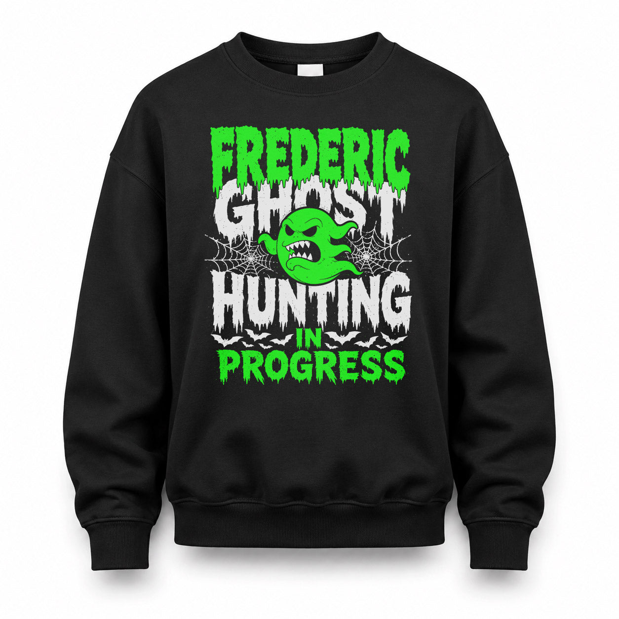 FREDERIC HW22-K06-109 - NAME Ghost Hunting In Progress Personalized Halloween Shirt