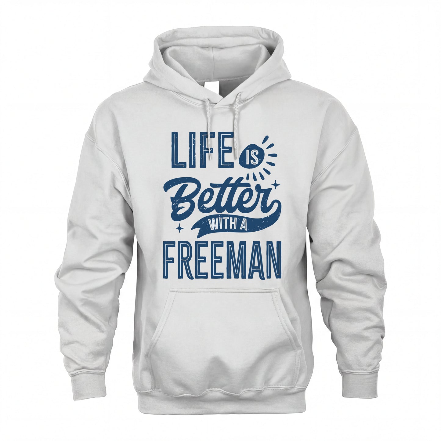 FREEMAN HH88-K2–Personalized Name Quote T-Shirt Life Is Better With Unisex Gift