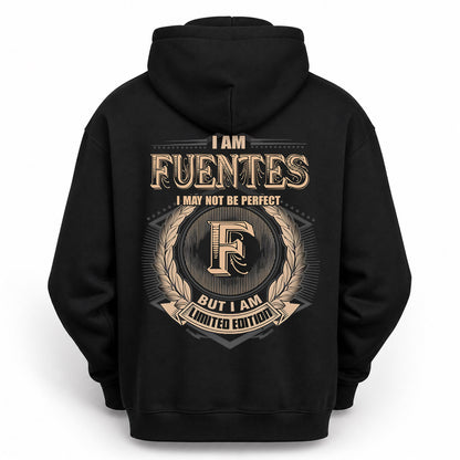 FUENTES PH55-T25-Personalized Name Quote Apparel “I Am NAME May Not Be Perfect But I Am Limited Edition”