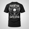FUENTES P01-K24-229 – Personalized Skull Graphic Apparel “I Am NAME I May Not Be Perfect But I Am Limited Edition”