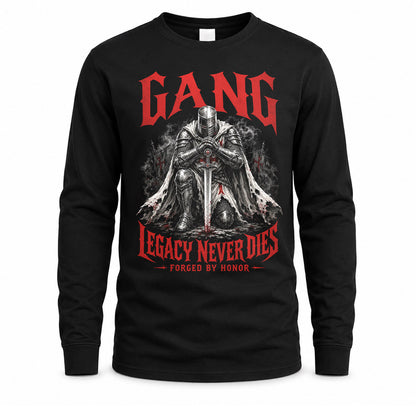 GANG HS90-K04-109 - NAME Legacy Never Dies Forged By Honor Personalized Knight