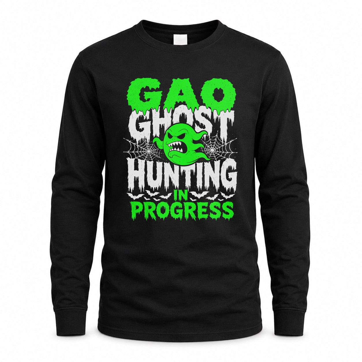 GAO HW22-K06-109 - NAME Ghost Hunting In Progress Personalized Halloween Shirt