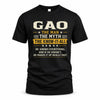 GAO TM90-K04-125 - NAME Legendary Know-It-All Personalized Funny Shirt