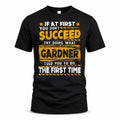 GARDNER TP22-K11-109 - Personalized Funny Quote Apparel “If At First You Don’t Succeed, Try Doing What WANG Told You To Do The First Time”