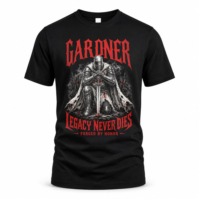 GARDNER HS90-K04-109 - NAME Legacy Never Dies Forged By Honor Personalized Knight