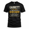 GARRETT TM90-K04-125 - NAME Legendary Know-It-All Personalized Funny Shirt